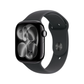 Apple Watch Series 11 46mm GPS Jet Black Case w Black Sport Band M/L MEUX4LW/A