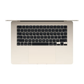 Apple MacBook Air 15" Apple M4 chip 24GB RAM 512GB SSD Starlight MC6K4LL/A 2025