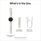 Google Pixel Watch 3 41mm GPS Cell Silver case w Porcelain Band GA05737-US