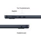 Apple Macbook Air 15.3" M2 Chip 24GB 2TB SSD 10-Core GPU Midnight Z18U000K7LL/A