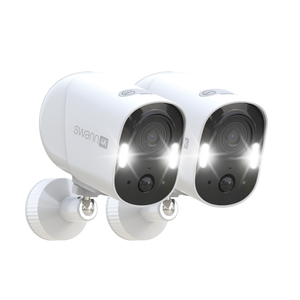 Swann Xtreem4K Wireless Security Camera 2 Pack w 2-Way Talk SWIFI-4KXTRMPK2-GL