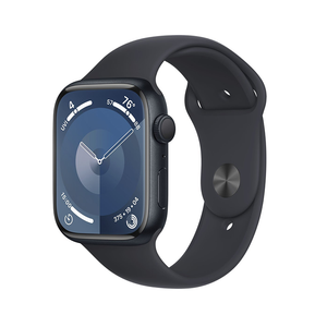 Apple Watch Series 9 45mm Midnight Case w Midnight Sport Band M/L MR9A3LL/A 2023