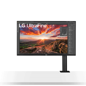 LG 32" UltraFine Display Ergo 4K HDR10 IPS LED Monitor Black 32UN880-B