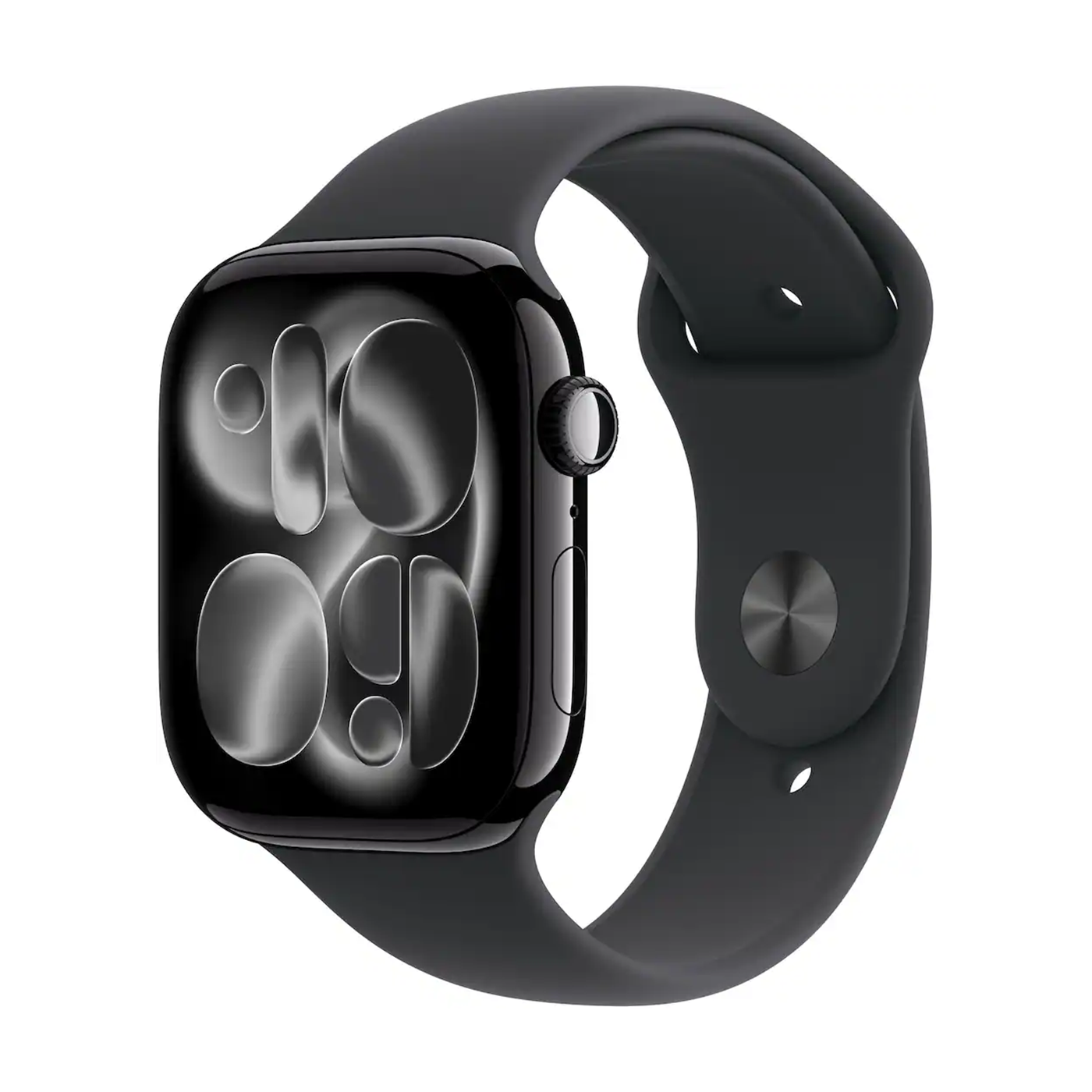 Apple Watch Series 11 46mm Cell Black Aluminum Case w Sport Band M/L MFC44LW/A