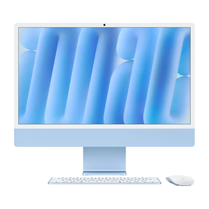 Apple iMac 24" All-in-One M4 chip 10 Core GPU 24GB RAM 512GB SSD Blue MD2T4LL/A