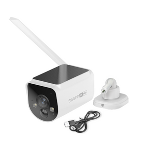 Swann - MaxRanger4K Add-On Solar Security Camera - Black SWNVW-MR4KCAM-US