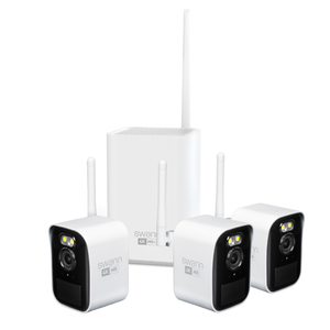 Swann MaxRanger4K 4-Camera Long-Range Wireless Security System SWNVK-MRMINISD3