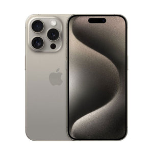 Apple iPhone 15 Pro 512GB Natural Titanium Factory Unlocked MTQY3LL/A Smartphone