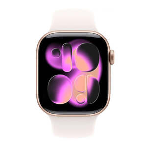 Apple Watch Series 11 42mm GPS Rose Gold Light Blush Sport S/M MEU04LW/A 2025