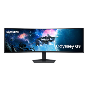 Samsung 49" Class Odyssey G95C DQHD 240Hz Curved Gaming Monitor LS49CG95DENXZA