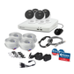 Swann 4 Camera 8 Channel 1080p FHD DVR Security System White SWDVK-84880W4AOC-US