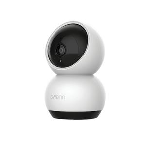 Swann EVO Pan & Tilt 2K Wi-Fi Camera with 2-Way Talk White SWIFI-SE2KPT-US