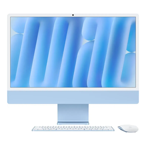 Apple iMac 24" All-in-One M4 chip 10-Core 16GB RAM 512GB SSD Blue MWV33LL/A