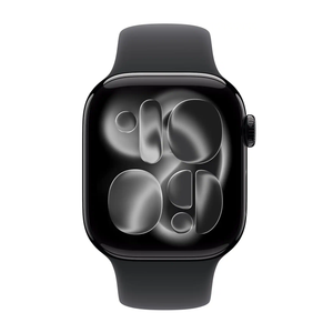 Apple Watch Series 11 42mm GPS Jet Black Case w Sport Band M/L MEQU4LW/A 2025