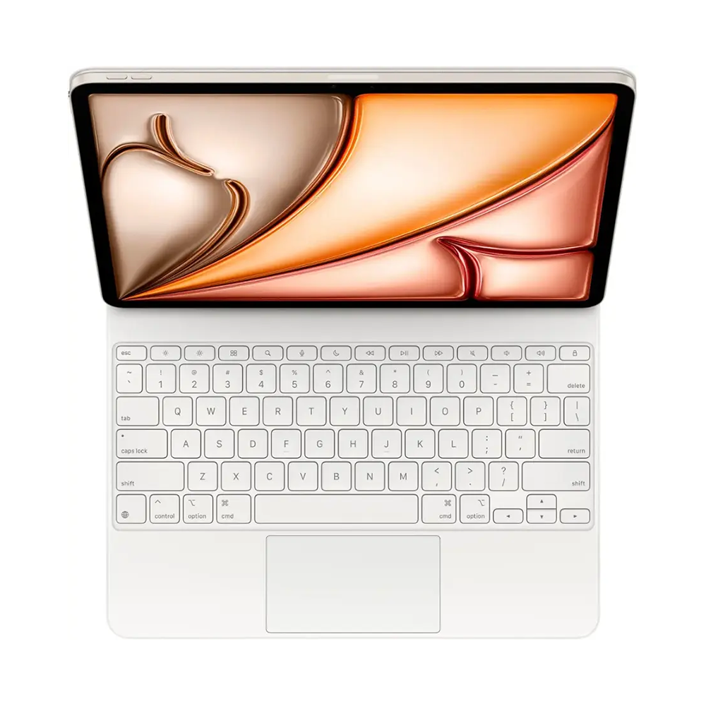 Apple - Magic Keyboard for iPad Air 13-inch (M3) - White - MDFW4LL/A
