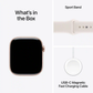 Apple Watch Series 11 46mm GPS Rose Gold Case w Light Blush Sport Band MEV74LW/A