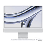 Apple iMac 24" 10 Core M3 chip 8GB RAM 256GB SSD Silver MQRJ3LL/A 2023 Model-quickshipelectronics