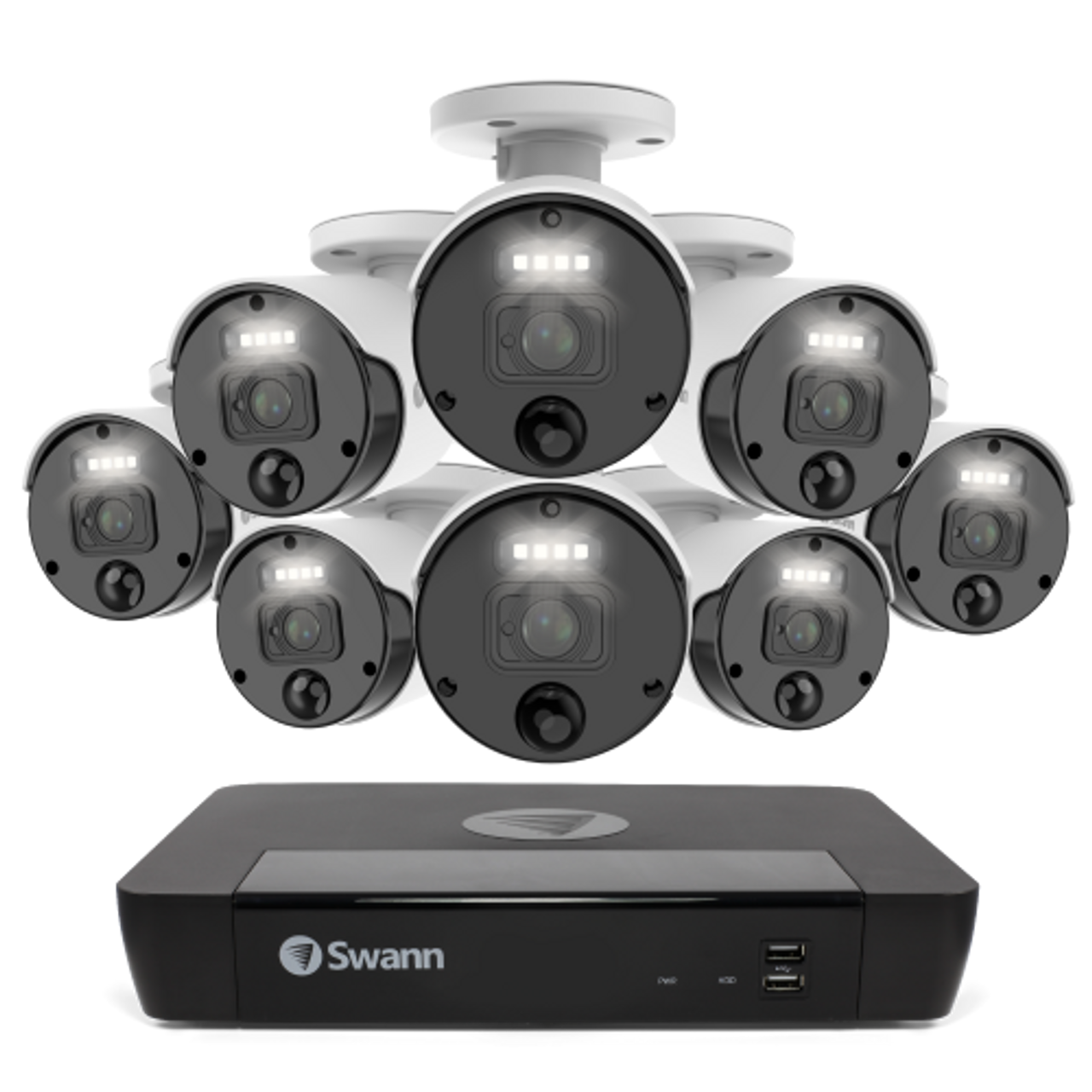 Swann 8 Camera 8 Channel 4K Master-Series NVR Security System 2TB SONVK-876808