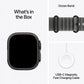 Apple Watch Ultra 4 49mm Cell Black Titanium w Translucent Ocean Band MJAY4LS/A
