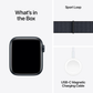Apple Watch SE 2nd Gen 40mm GPS Cell Midnight Case w Ink Sport Loop MXFQ3LL/A