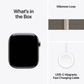 Apple Watch Series 10 46mm GPS Cell Natural Titanium Milanese Loop M/L MWYC3LW/A
