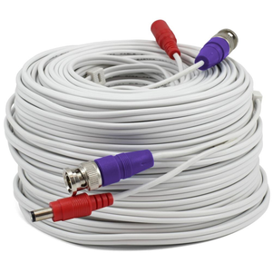 Swann Security BNC Extension Cable 200ft/60m - White - SWPRO-60ULCBL-US