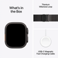 Apple Watch Ultra 3 49mm GPS Cellular Black Titanium w Milanese Loop L MF1T4LW/A