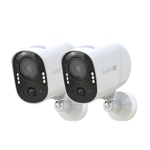 Swann Xtreem4K Wireless Security Camera 2 Pack w 2-Way Talk SWIFI-4KXTRMPK2-GL