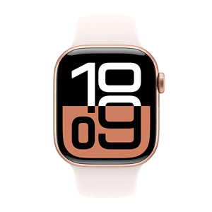 Apple Watch Series 10 42mm GPS Cell Rose Gold Case w L Blush Band M/L MWXA3LW/A