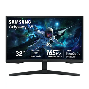 Samsung Odyssey 32" Curved QHD 165Hz 1ms AMD FreeSync Monitor LS32CG550ENXZA