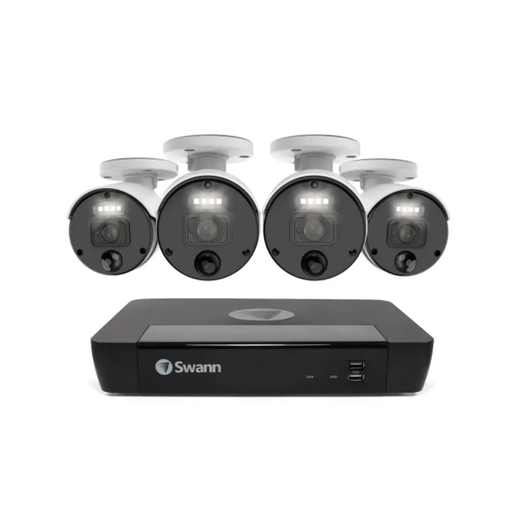 Swann 4 Camera 8 Channel 4K Master-Series NVR Security System 2TB SWNVK-876804