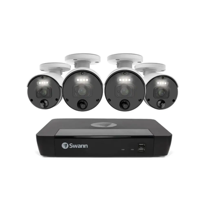 Swann 4 Camera 8 Channel 4K Master-Series NVR Security System 2TB SWNVK-876804