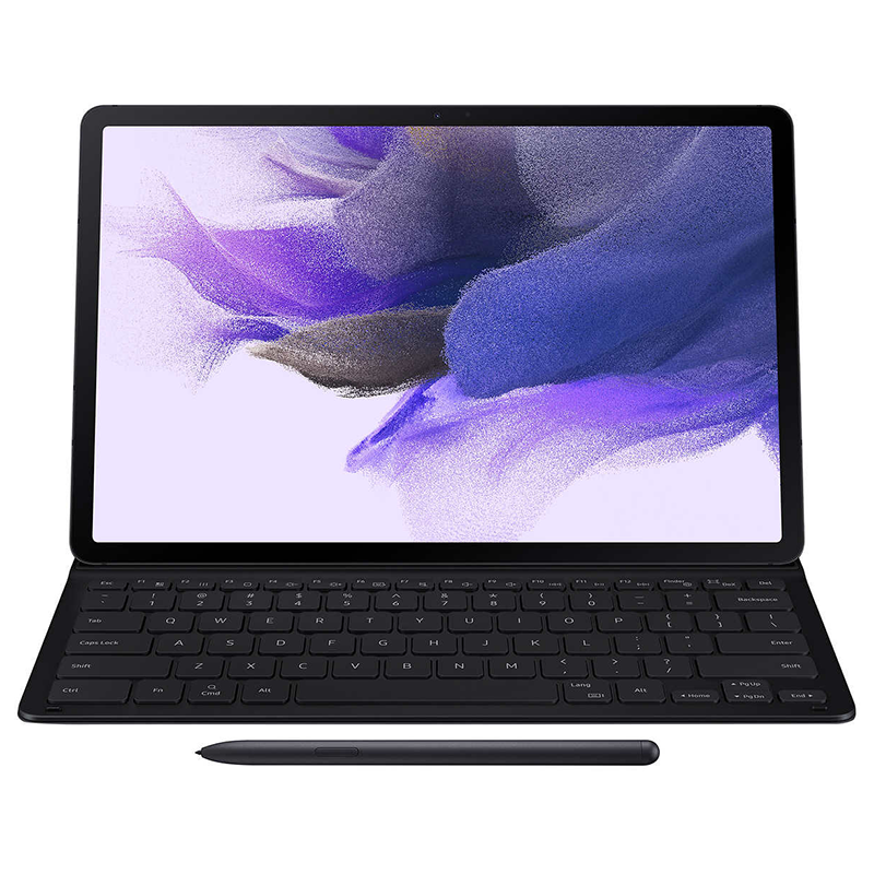 Samsung Galaxy Tab S7 FE 12.4" 64GB Mystic Black SM-T733NZKYXAR w/ Keyboard - quickshipelectronics