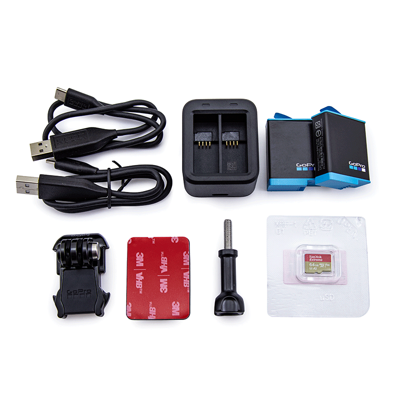 GoPro HERO 10 Black 5.3K UHD Ultra HD Action Camera & Accessory Bundle - quickshipelectronics