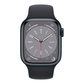 Apple Watch Series 8 GPS 45mm Midnight Case w/ Midnight Sport Band M/L MNUL3LL/A