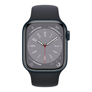 Apple Watch Series 8 GPS 45mm Midnight Case w/ Midnight Sport Band M/L MNUL3LL/A - quickshipelectronics