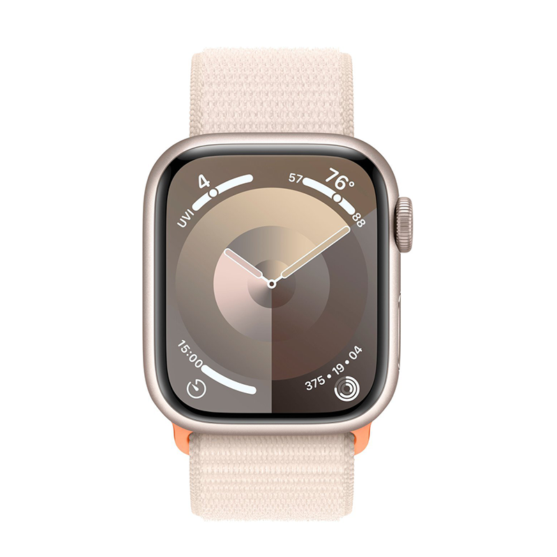 Apple Watch Series 9 41mm Cell Starlight Case w/ Starlight Apple Watch Series 9 41mm Cell Starlight Case w/ Starlight