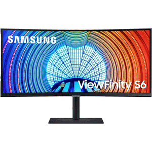 Samsung 34" ViewFinity S6 Ultra-WQHD 100Hz AMD FreeSync HDR10 Curved Monitor