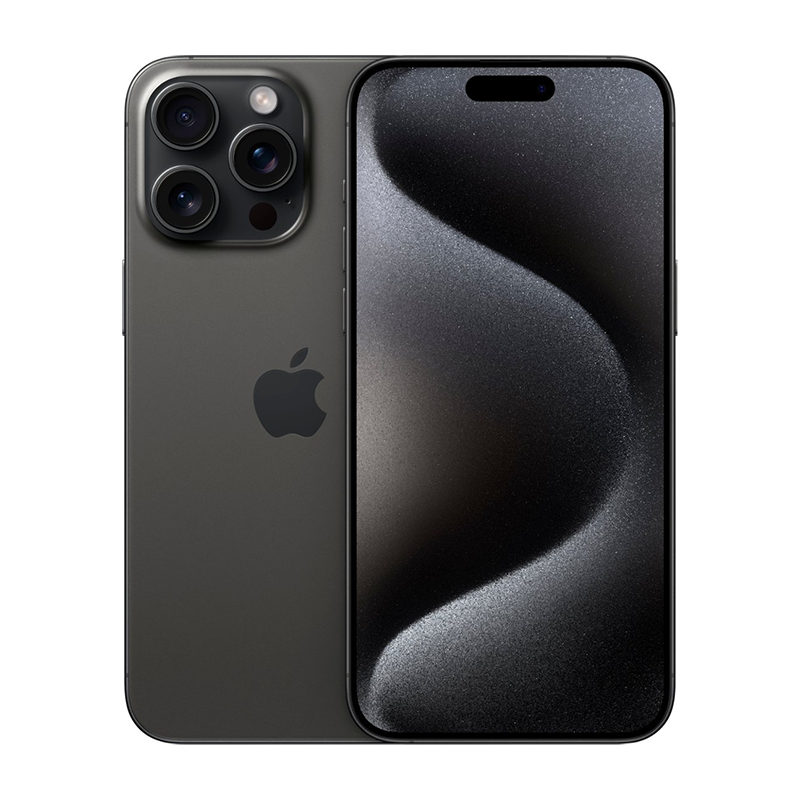Apple iPhone 15 Pro 512GB Black Titanium Factory Unlocked MTQW3LL/A Smartphone - quickshipelectronics