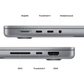 Apple Macbook Pro 14" M2 Pro 16GB RAM 1TB SSD Space Gray MPHF3LL/A 2023 Model - quickshipelectronics