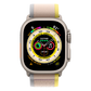 Apple Watch Ultra 49mm Cellular Titanium Case w/ Yellow/Beige Loop M/L MQF23LL/A